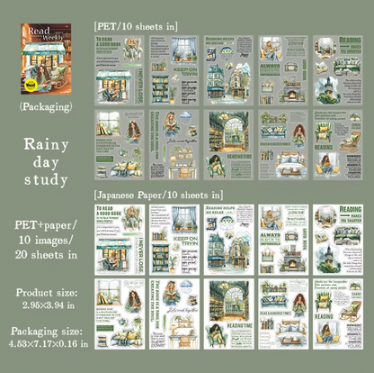 Libro de Stickers Biblioteca