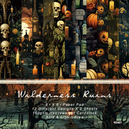 12 Cartulinas de Halloween
