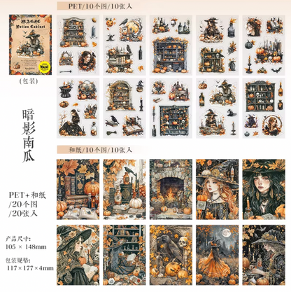 Libro de stickers & papeles Magic Potion Cabinet