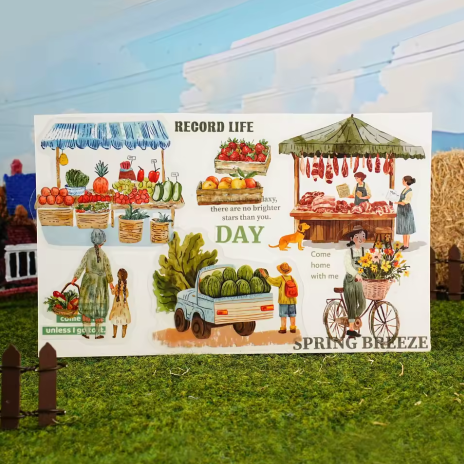 6 Paquetes de Stickers Grandma's summer