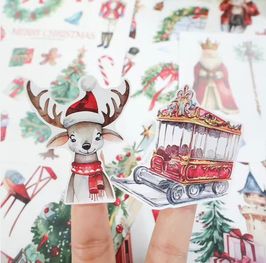 Libro de stickers Grande Navidad