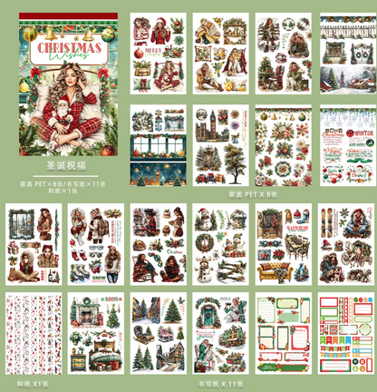 Libro de stickers Grande Navidad