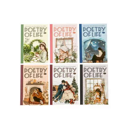 Libro de stickers 20 paginas Poetry of life