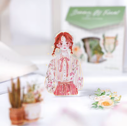 6 Paquetes de 20 Stickers con foil dorado