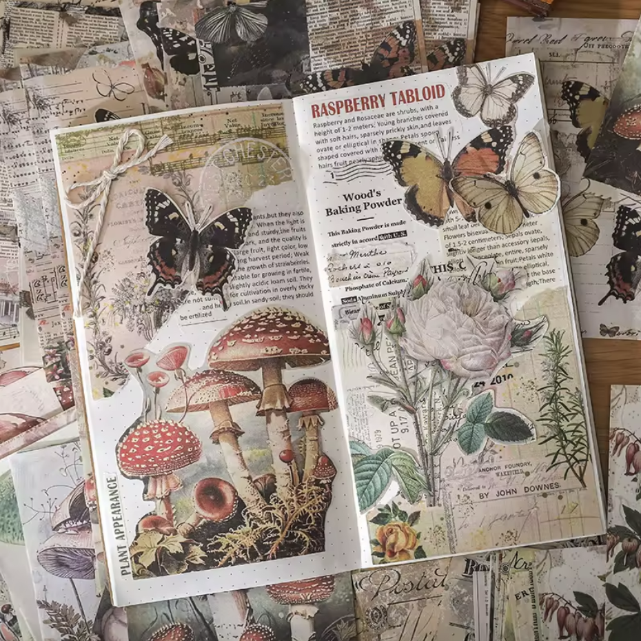 40 Papeles Retro Vintage