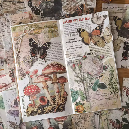 40 Papeles Retro Vintage