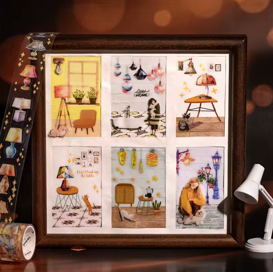 Rollo de Stickers Luces