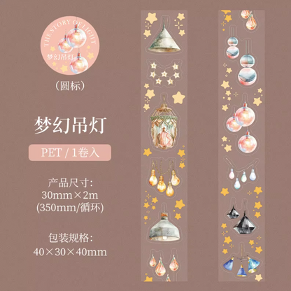 Rollo de Stickers Luces