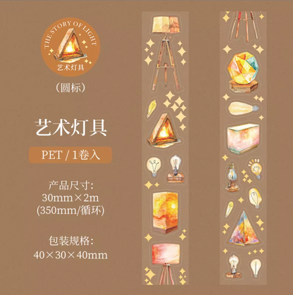 Rollo de Stickers Luces