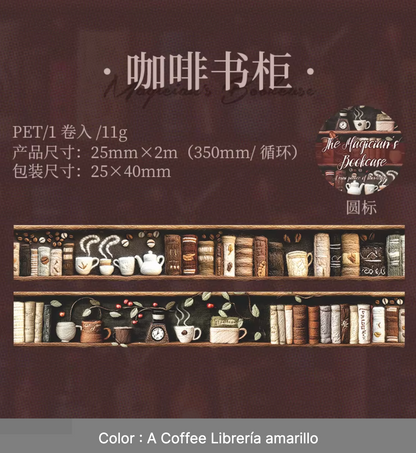 Washi Tape Ancho Libros bordados