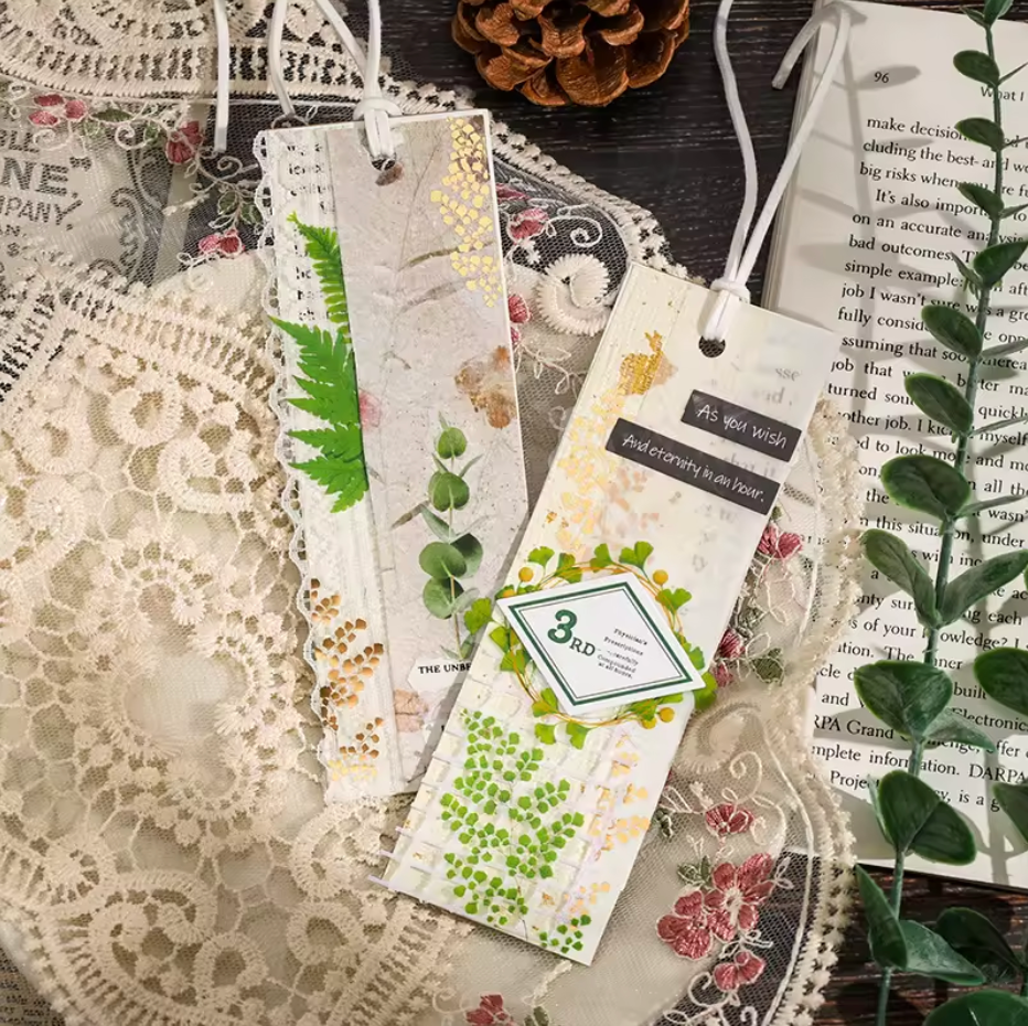 40 Stickers Hojas & hojas doradas