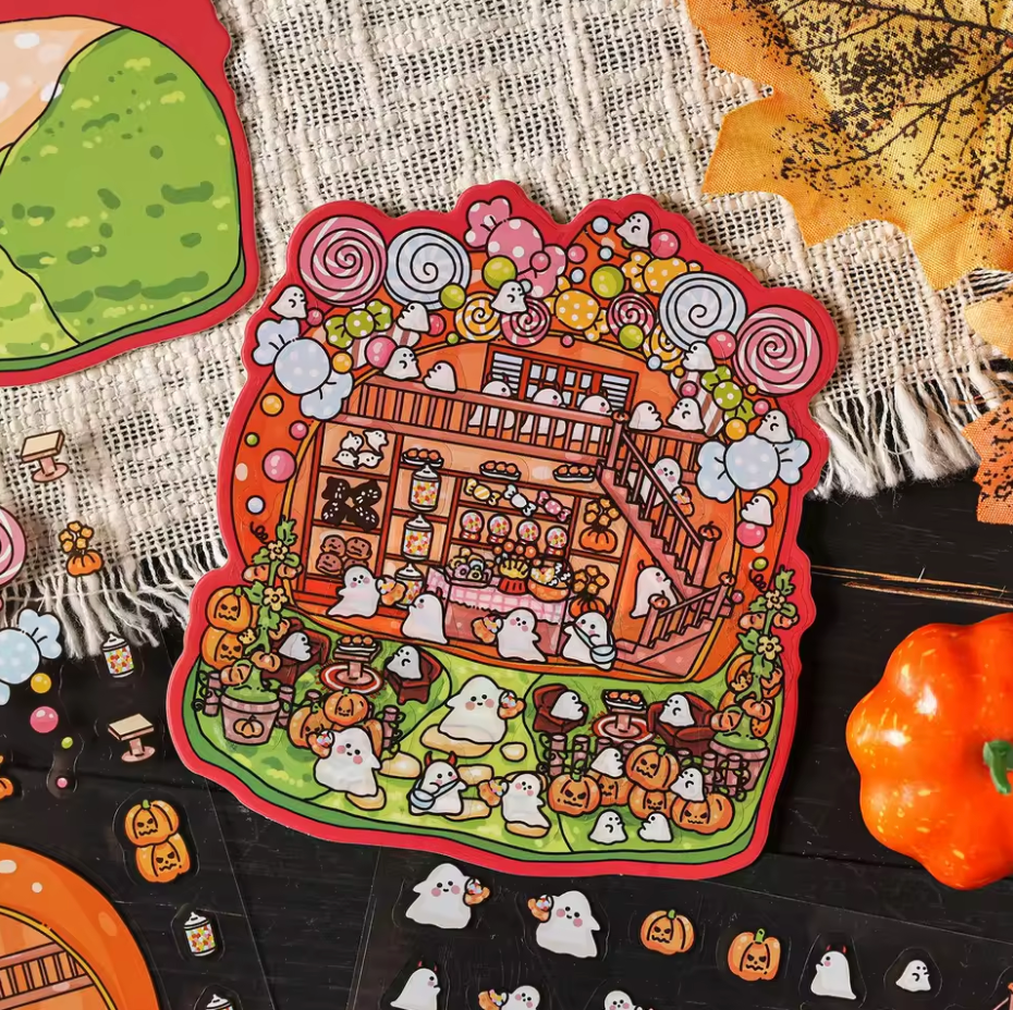 Escena a montar Halloween