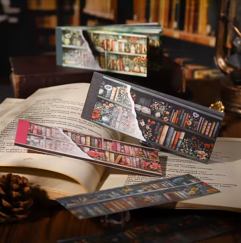 Bloc de 20 Hojas de Stickers Libros