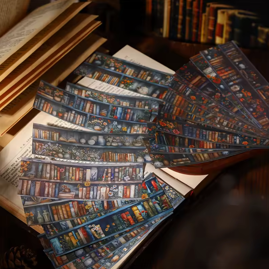 Bloc de 20 Hojas de Stickers Libros