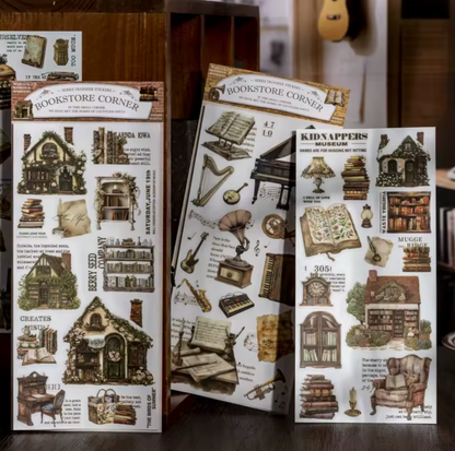 2 Hojas Stickers transfer