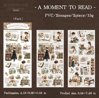 2 Hojas Stickers transfer