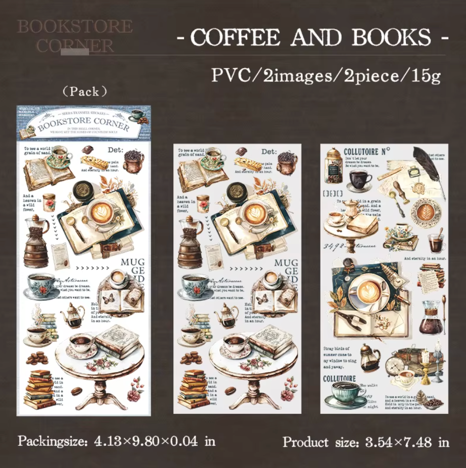 2 Hojas Stickers transfer