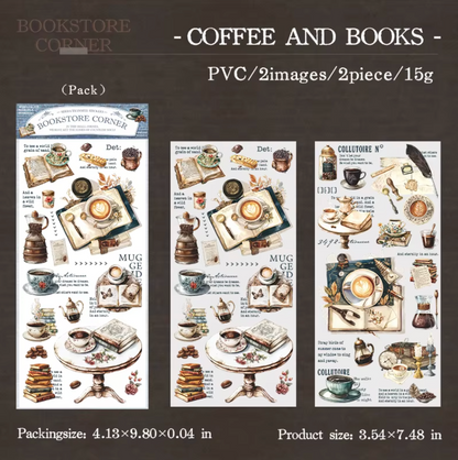 2 Hojas Stickers transfer