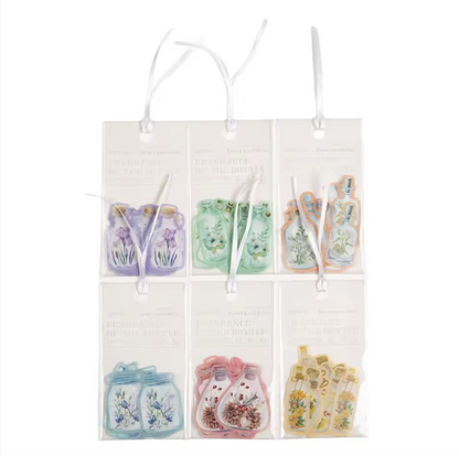 20 Stickers Frascos & Flores