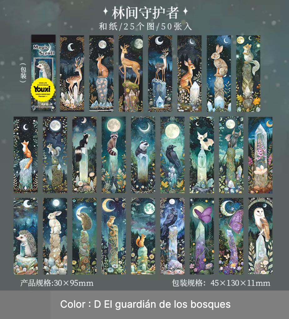 Bloc de 50 Stickers Fantasia