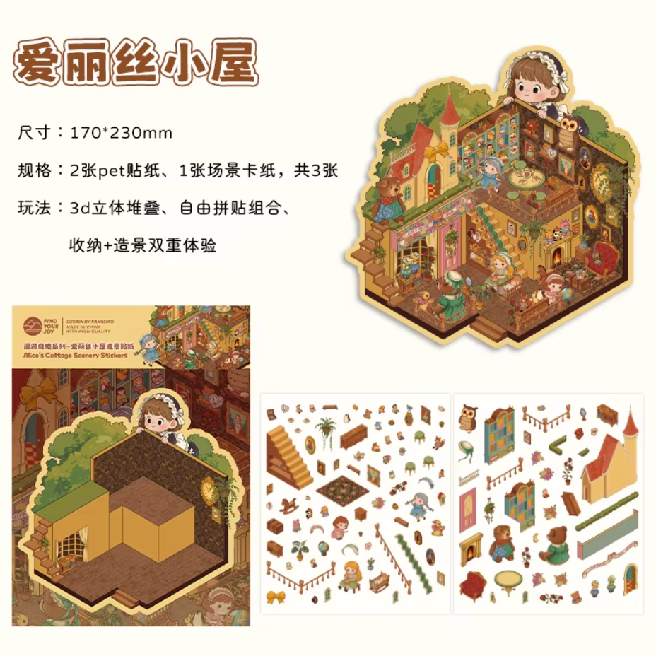 Escena a montar Wonderland