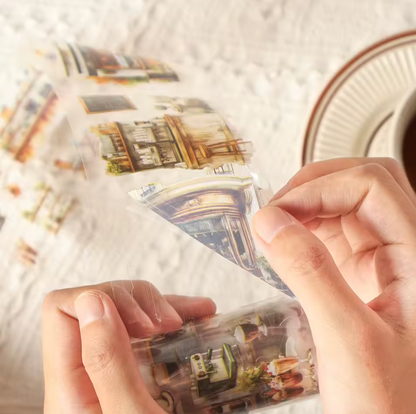 4 Rollos de Stickers Vida cotidiana