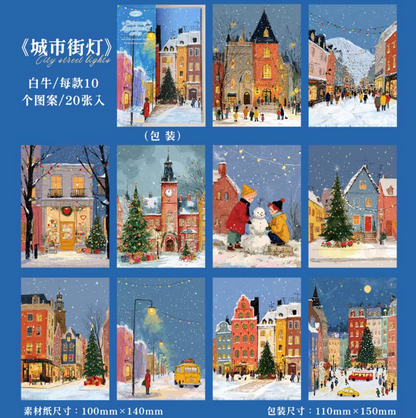 20 Papeles navideños