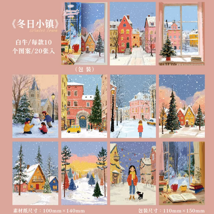 20 Papeles navideños