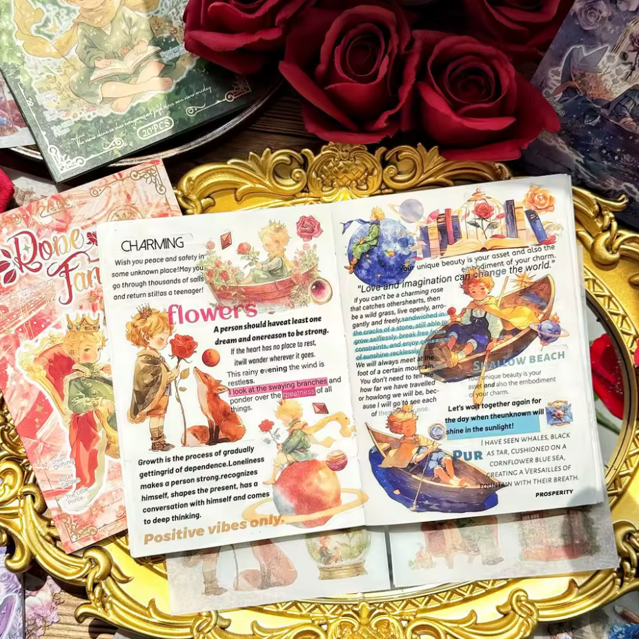 Libro de stickers el principito