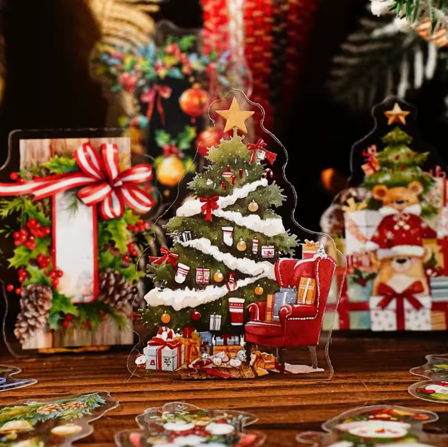 15 Stickers Navideños