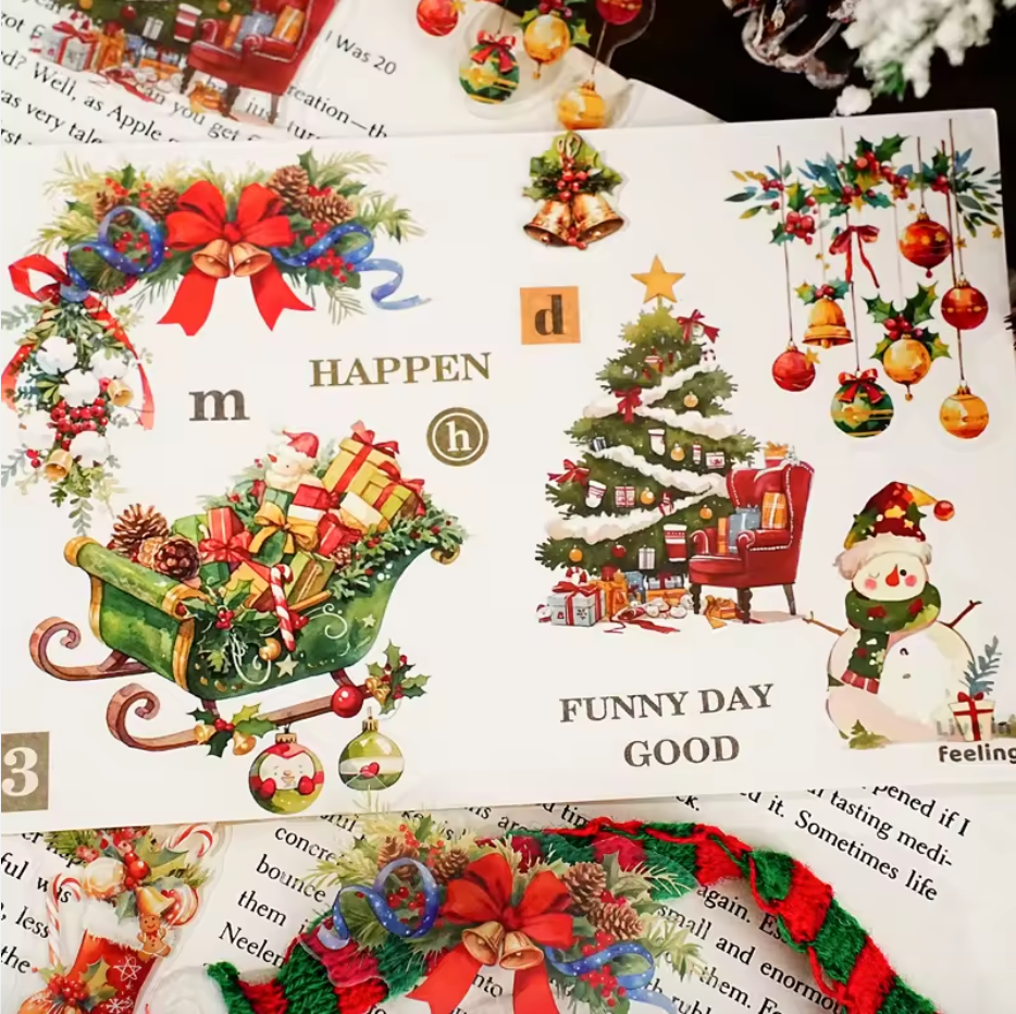 15 Stickers Navideños