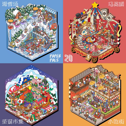 Escena a montar Navideña