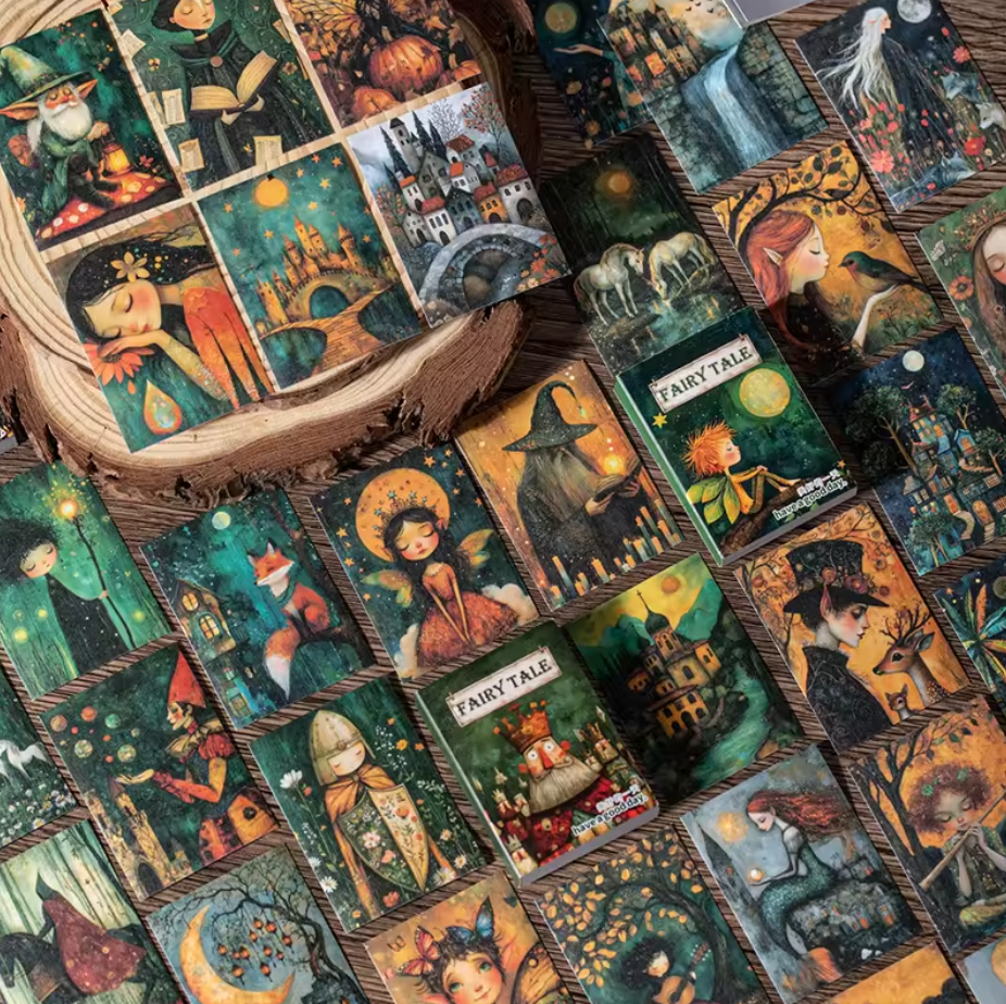 Librito de 50 paginas de stickers - Fairytale