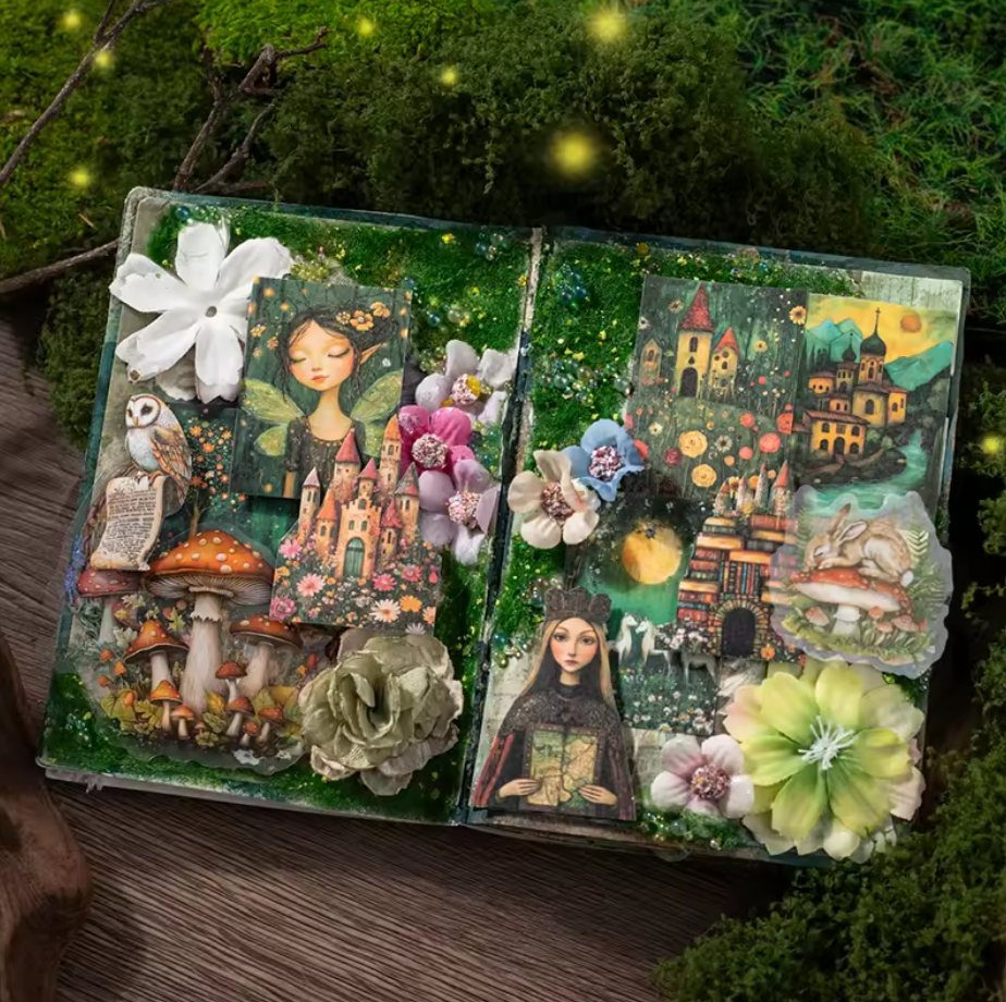 Librito de 50 paginas de stickers - Fairytale