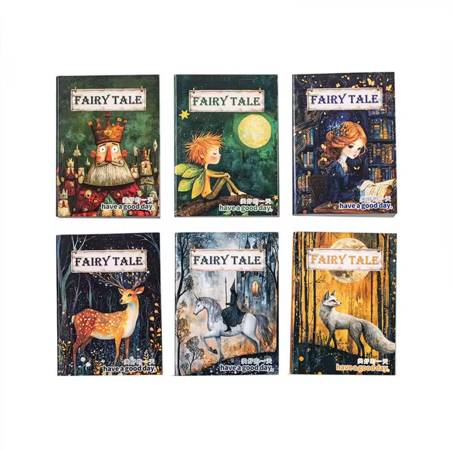 Librito de 50 paginas de stickers - Fairytale