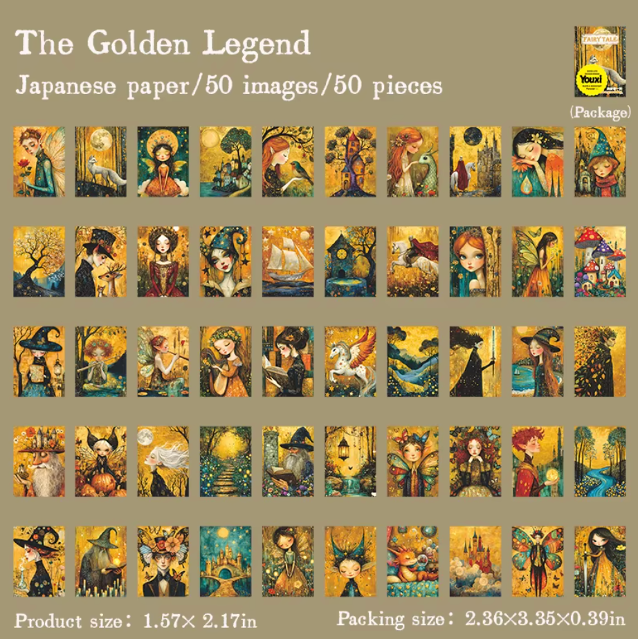 Librito de 50 paginas de stickers - Fairytale