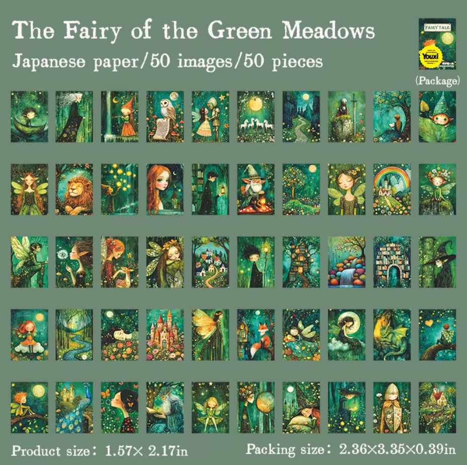 Librito de 50 paginas de stickers - Fairytale