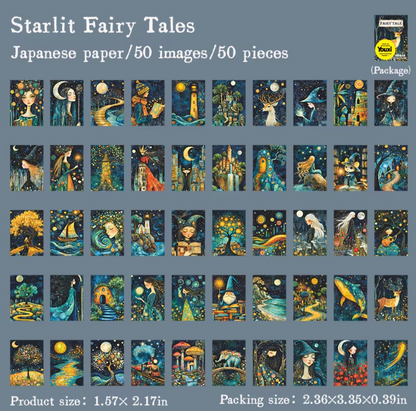 Librito de 50 paginas de stickers - Fairytale