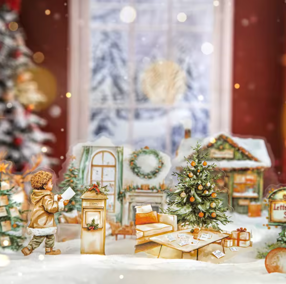 20 Stickers Navideños