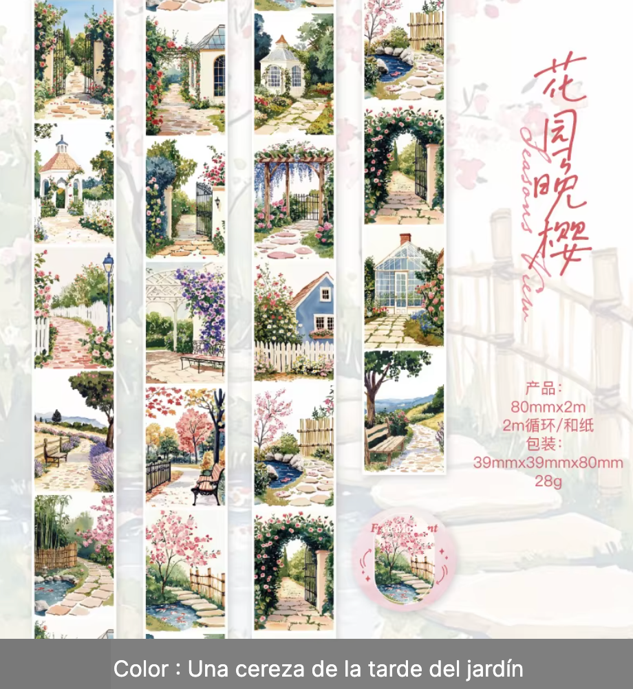 Washi Tape Ancho - Free Moment