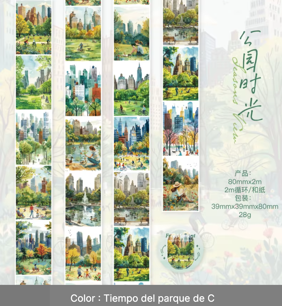 Washi Tape Ancho - Free Moment