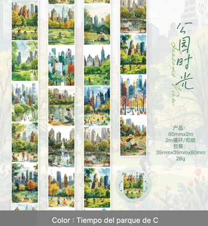 Washi Tape Ancho - Free Moment