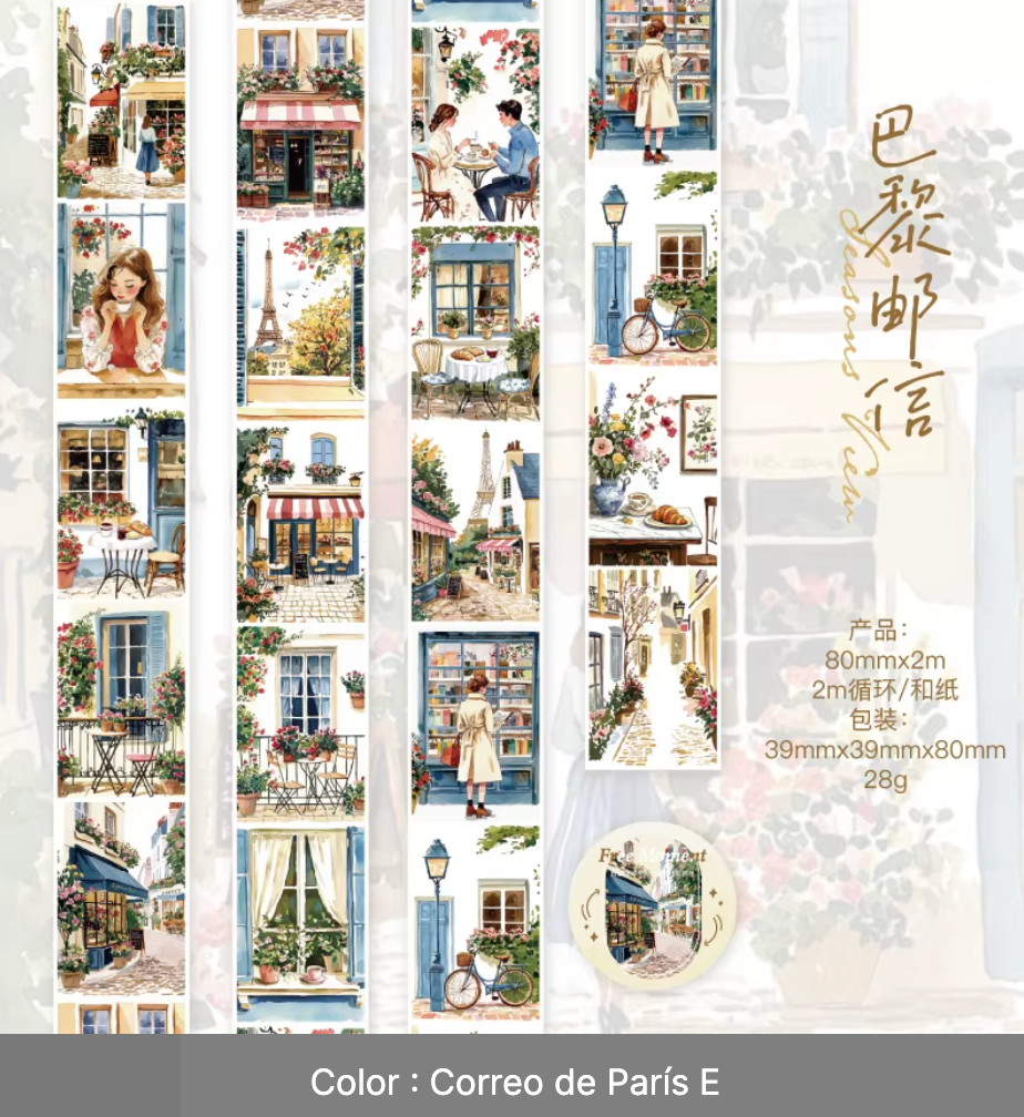 Washi Tape Ancho - Free Moment