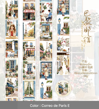 Washi Tape Ancho - Free Moment