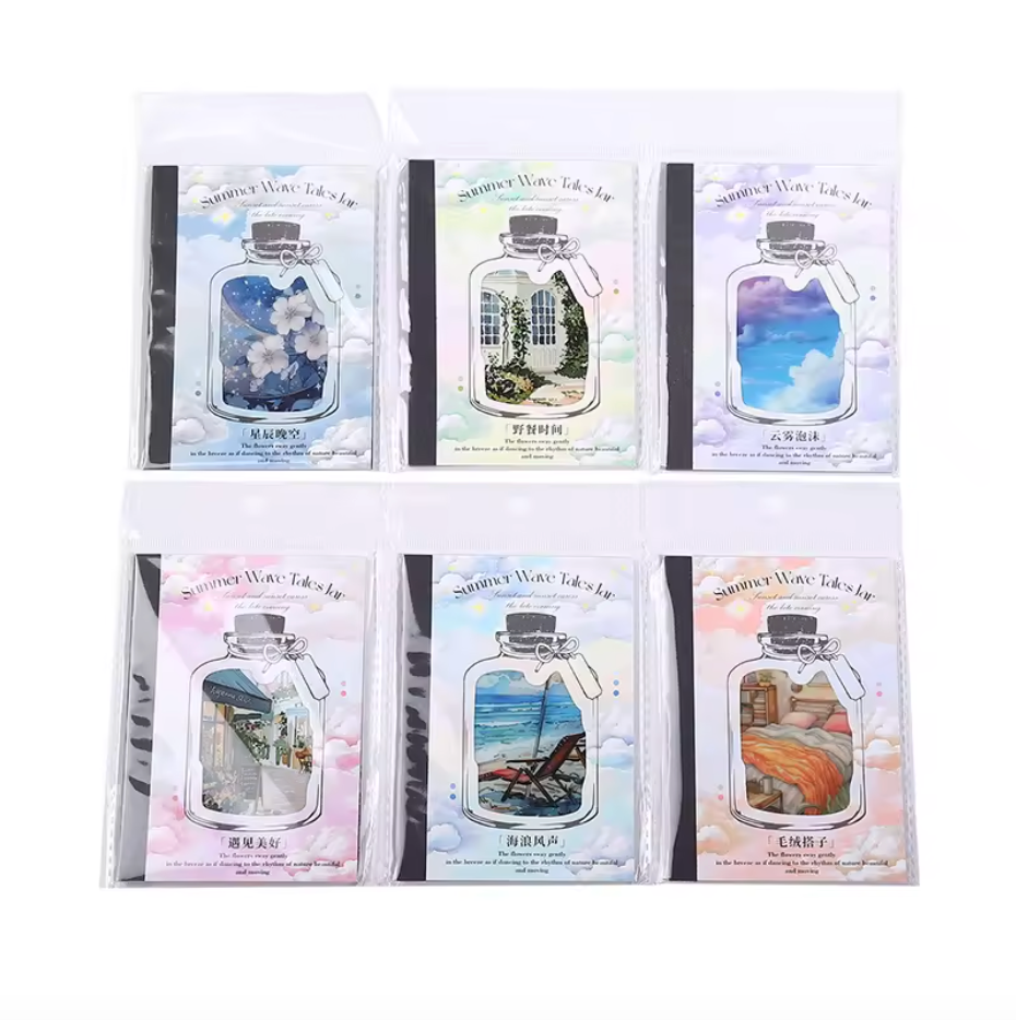 Libro de Stickers Summer Waves Tales