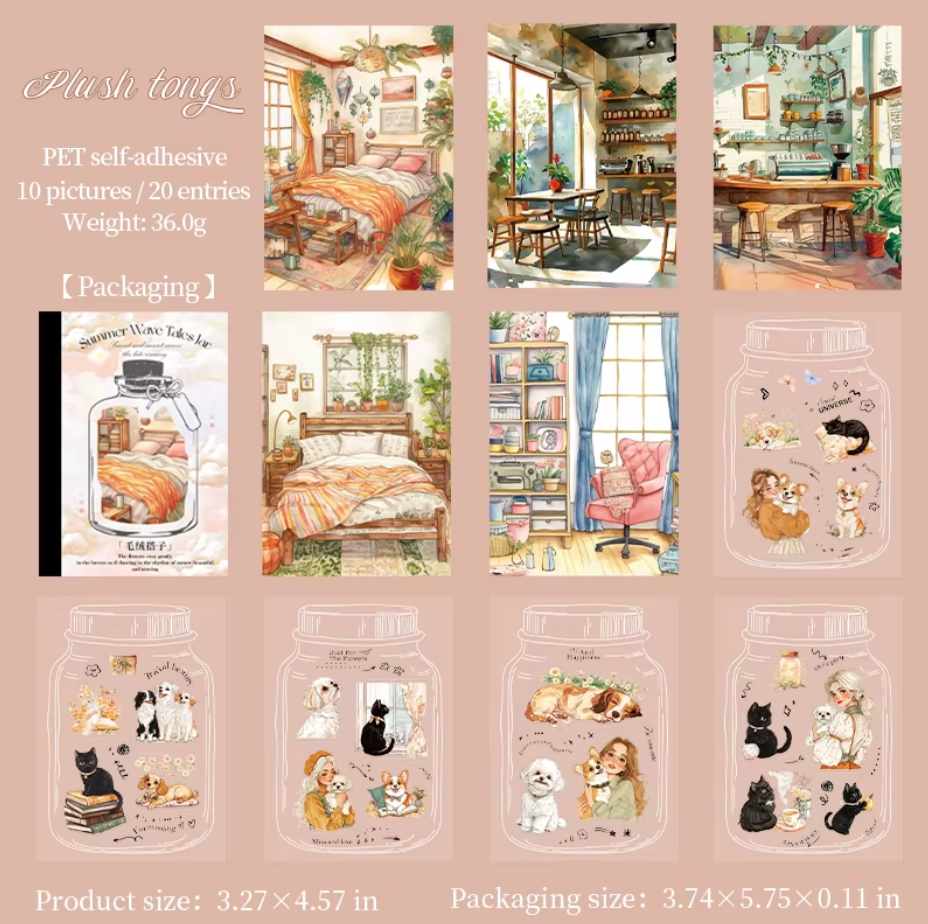 Libro de Stickers Summer Waves Tales