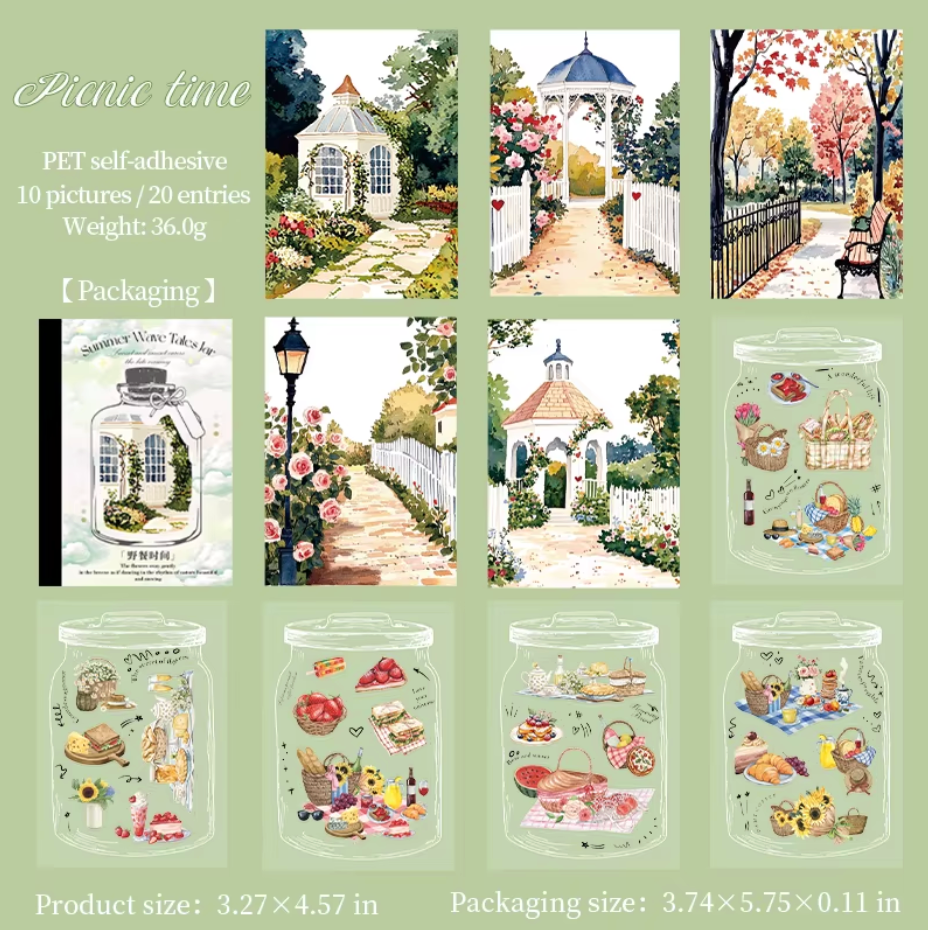 Libro de Stickers Summer Waves Tales