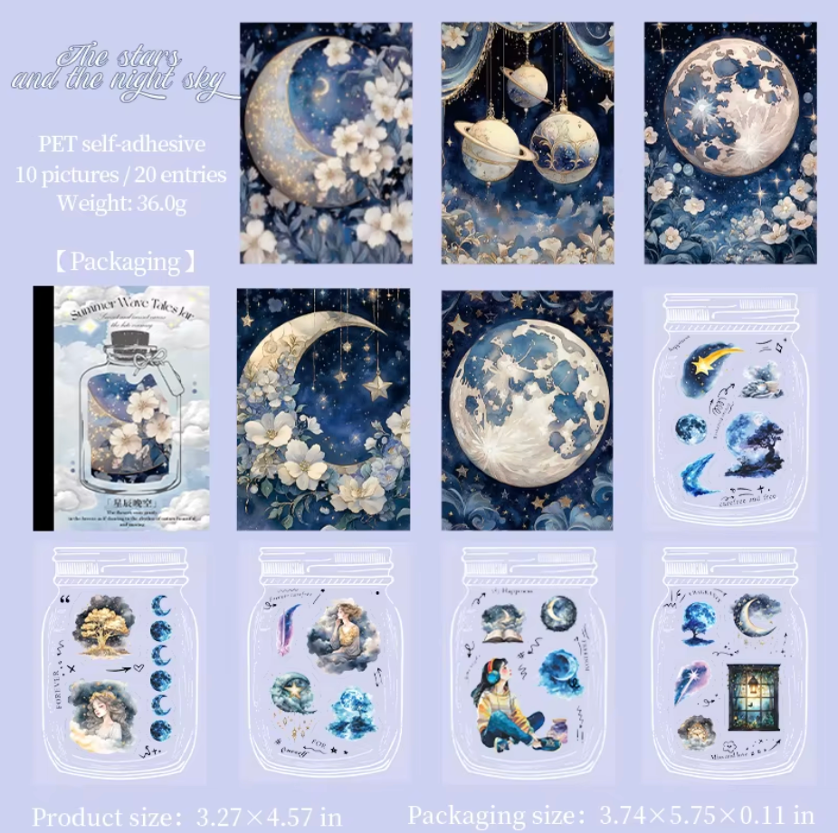 Libro de Stickers Summer Waves Tales