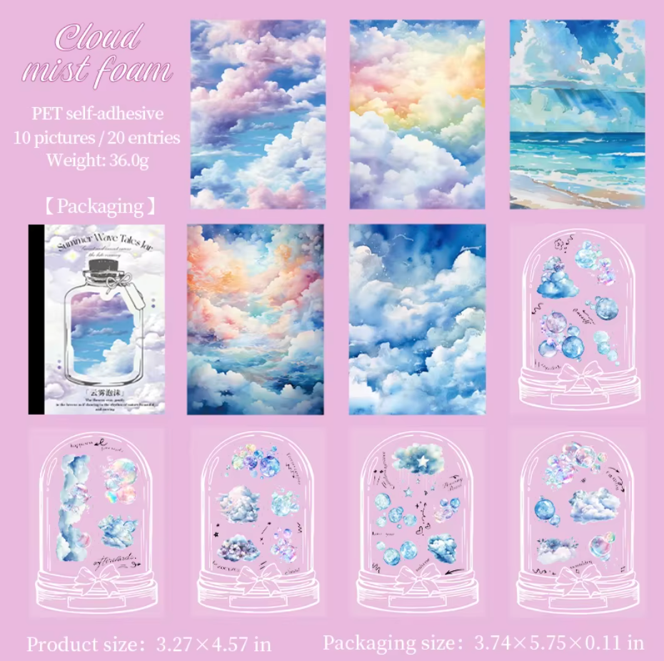 Libro de Stickers Summer Waves Tales