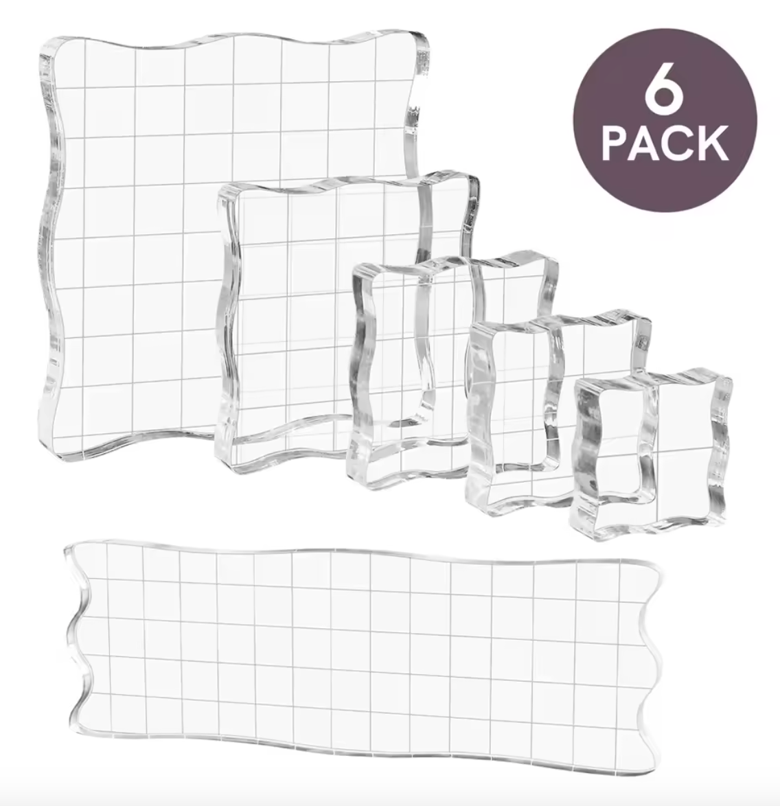 Tablas de acrilico para Sellos de silicon